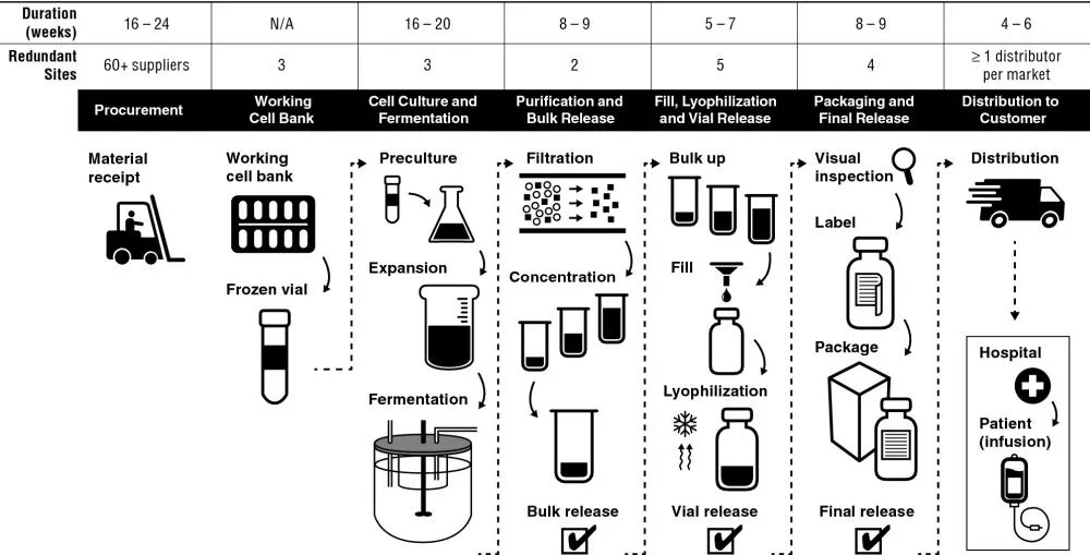 Ensuring Product Quality, Consistency and Patient Supply over Time for a Large-Volume Biologic