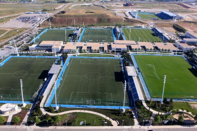 VISTA GENERAL DE LA CIUDAD DEPORTIVA DEL REAL MADRID, VALDEBEBAS