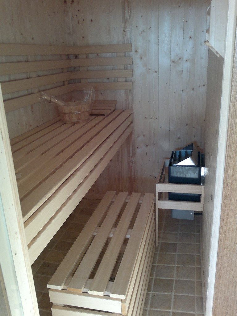 Ejemplo de trabajos de carpintería: sauna