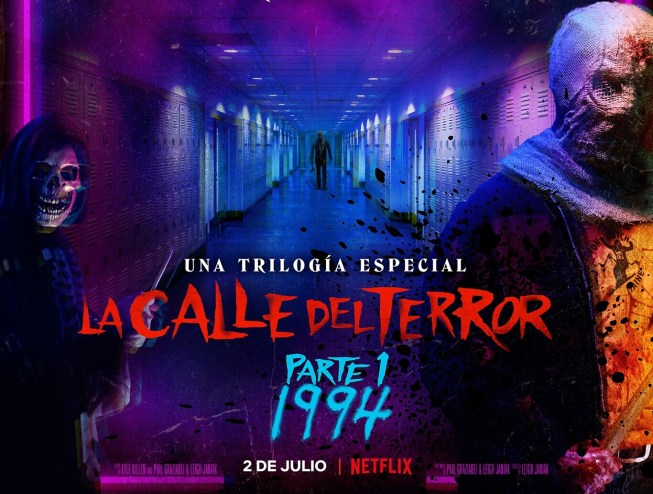 LA CALLE DEL TERROR, TRILOGIA LA CALLE DEL TERROR, NETFLIX LA CALLE DEL TERROR PARTE 1, TRAILER LA CALLE DEL TERROR NETFLIX