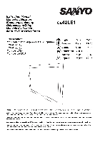 See terms and conditions for additional payment instructions. Kostenloser Download Pdf Handbuch Fur Sanyo Ce42le1 Auto Videosystem