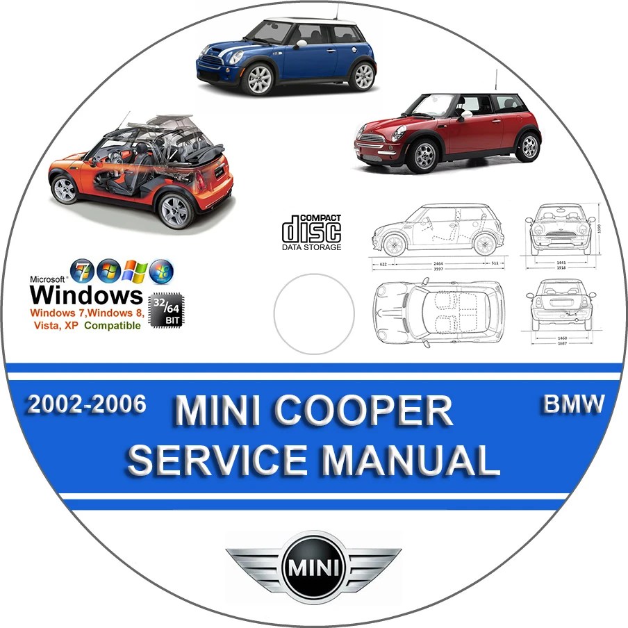 Mini cooper and s & convertible service repair manual + wiring 2002