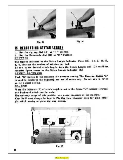 Morse 5300 sewing machine instruction manual