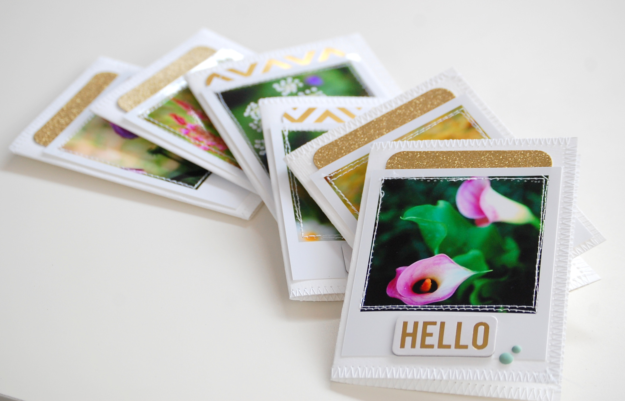 Cards con foto originali