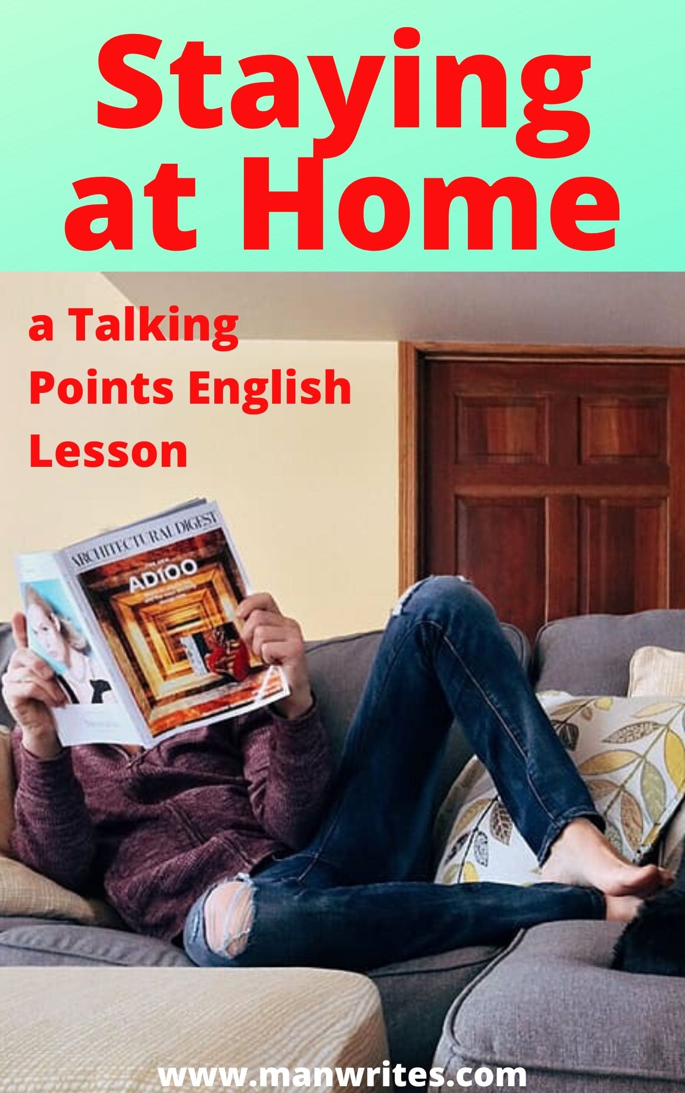 Staying at Home — a Talking Points lesson plan for reading, speaking ...