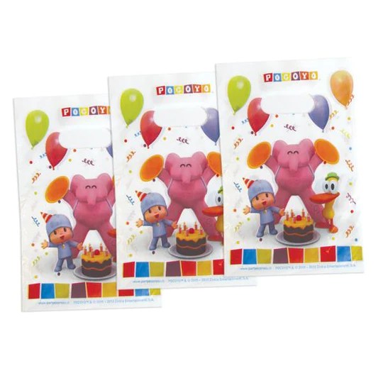 BOLSAS DULCES POCOYO X 6