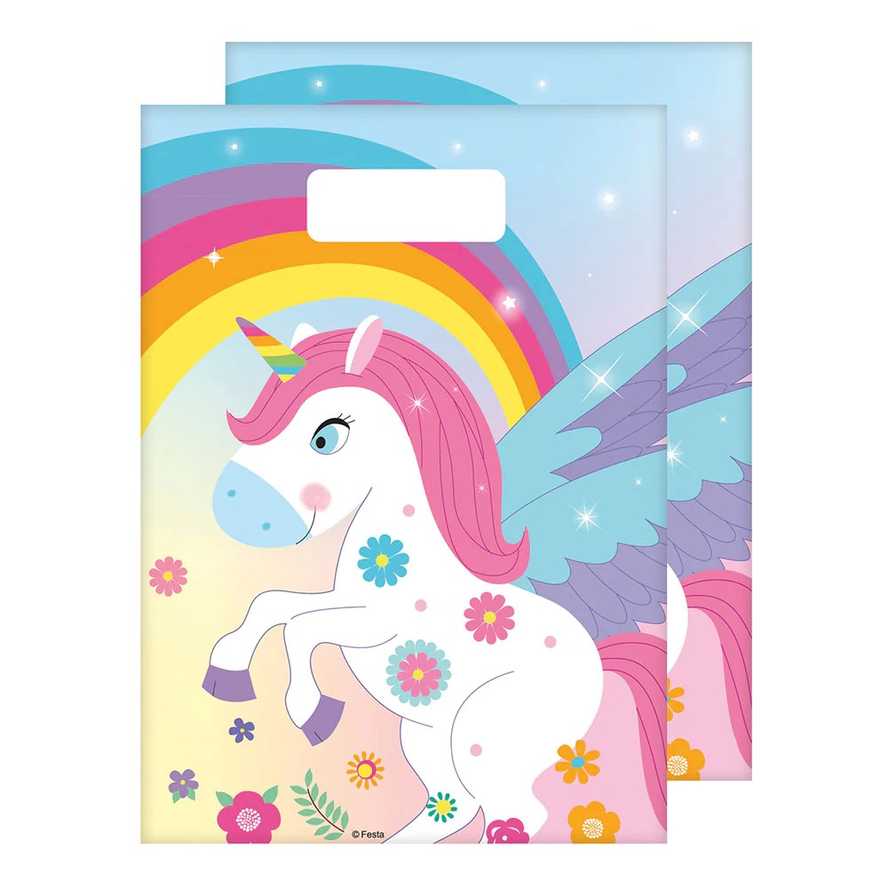 BOLSAS DULCES X 6 UNICORNIO