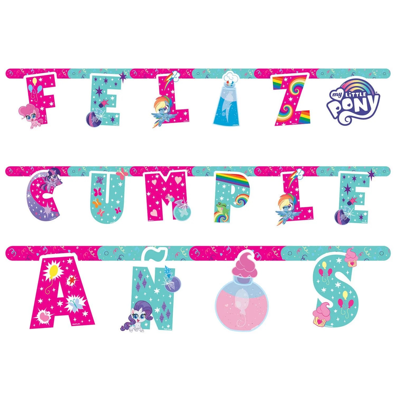 FELIZ CUMPLEAÑOS MY LITLE PONY