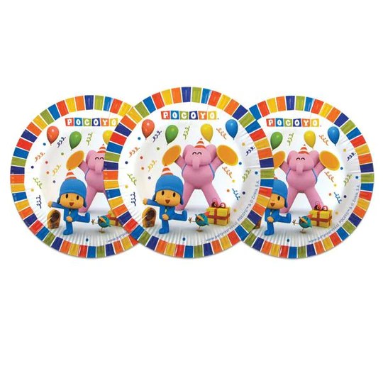 PLATOS POCOYO X 6