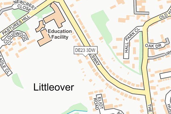 DE23 3DW Maps Stats And Open Data De23 3dw 