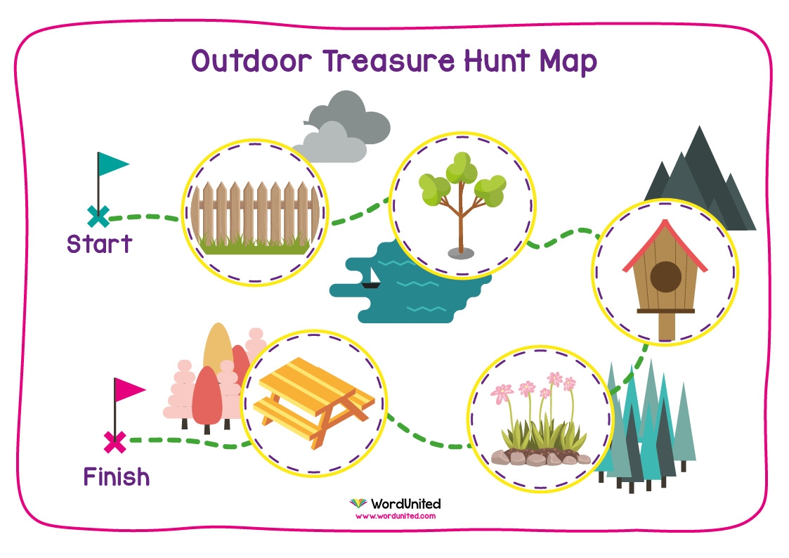 Printable Treasure Map Free Printable Map Treasure Hunt Map Printable 