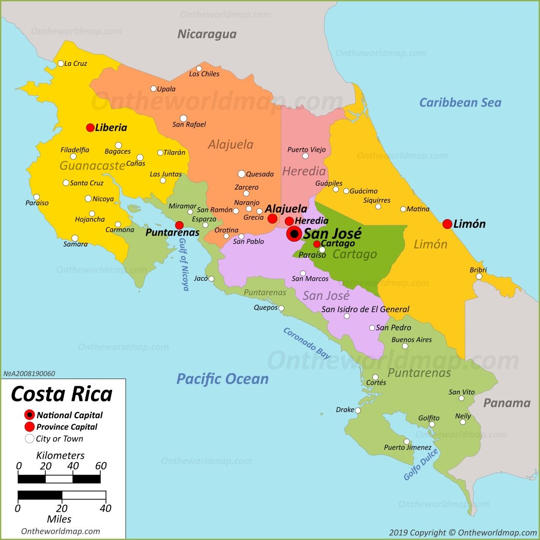 Printable Map Of Costa Rica Printable US Map Printable Map Costa Rica Printable Free Templates 