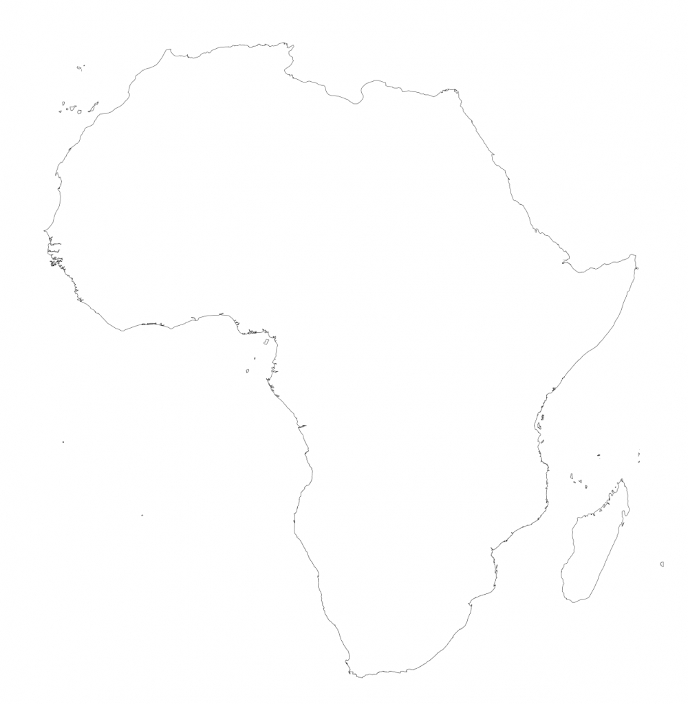 Blank Printable Africa Map Printable US Map Africa Map Blank Printable Uk Printable Hub 