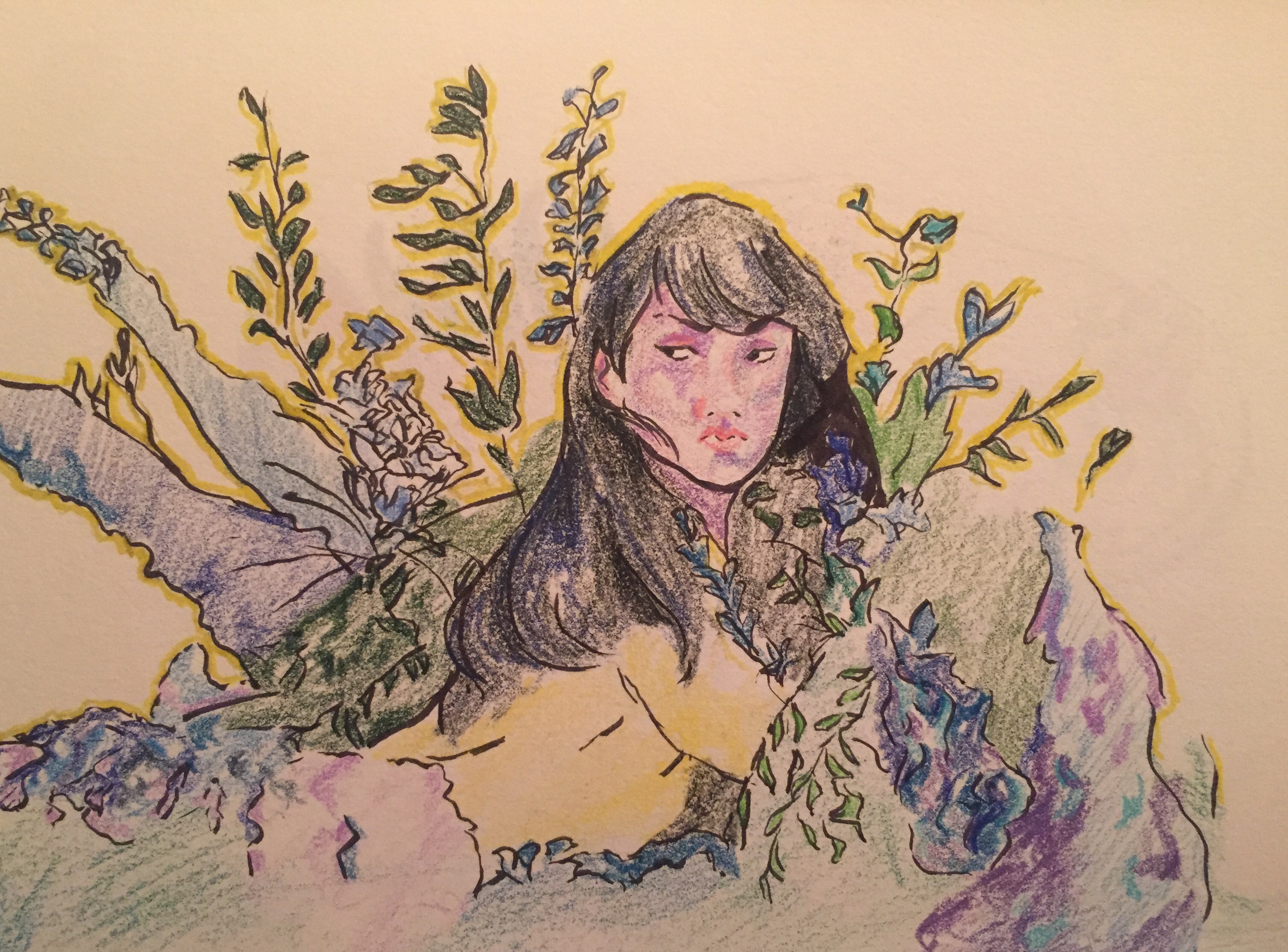 Flowers in the Chair