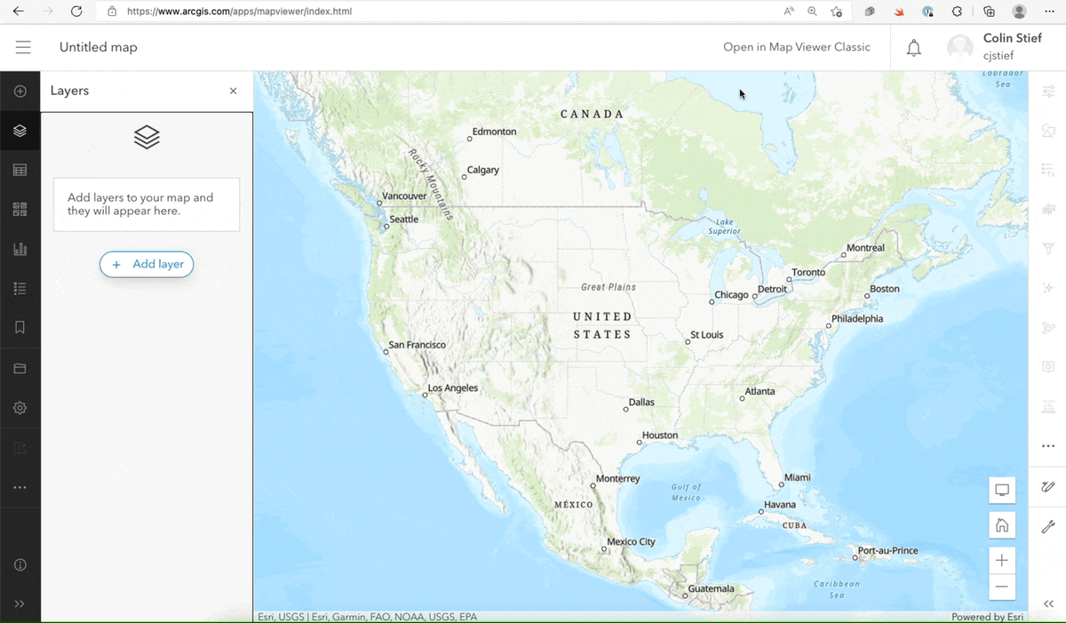 Map Viewer Classic Initiation La Cr Ation De Cartes Map Viewer 0 Map Viewer To Classic 