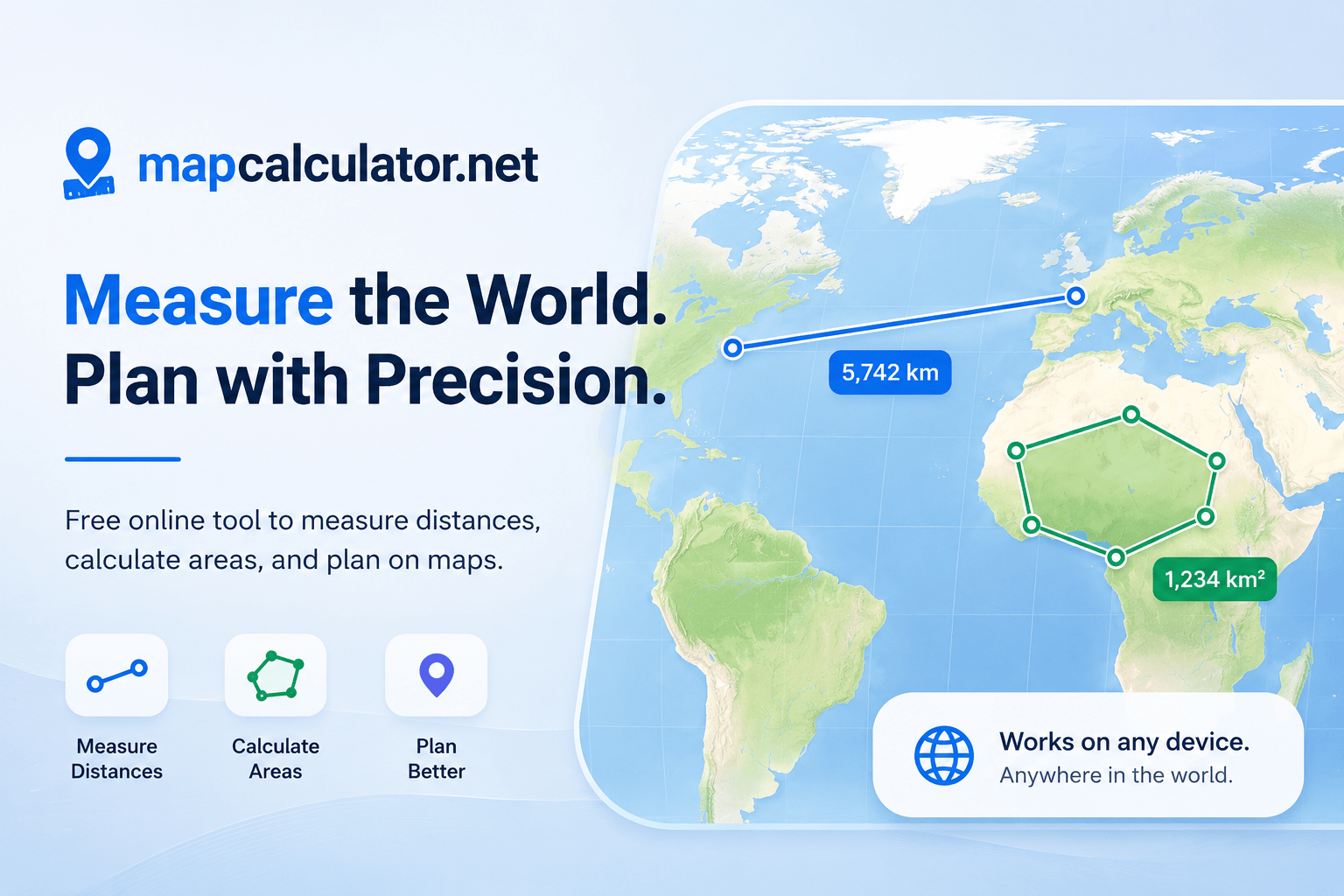 Map Distance Calculator Measure Route Distance On Map Og Image 