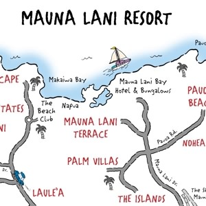 Mauna Lani Map Villages At Mauna Lani Hapuna Realty 