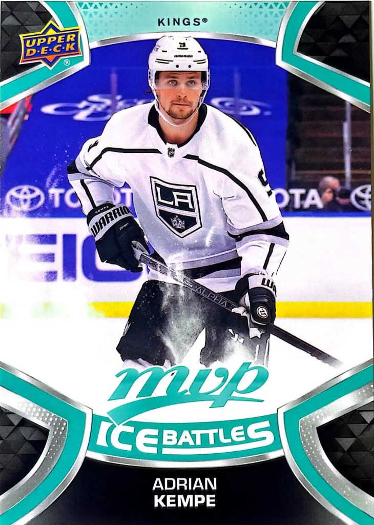 Adrian Kempe 2021-22 Upper Deck MVP Ice Battles Parallel #IB-99