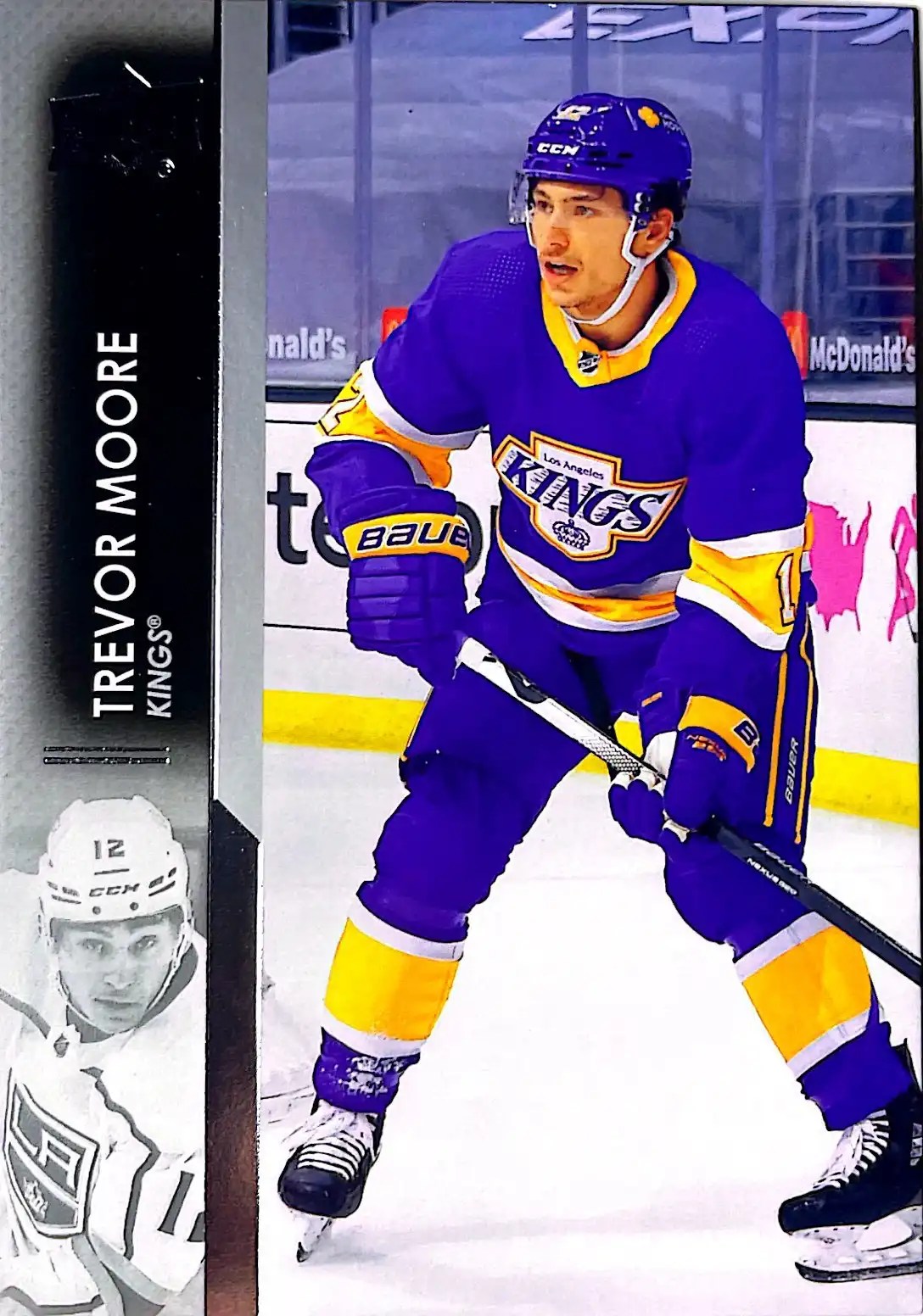 Trevor Moore 2021-22 Upper Deck Series 1 Hockey Base Set #85