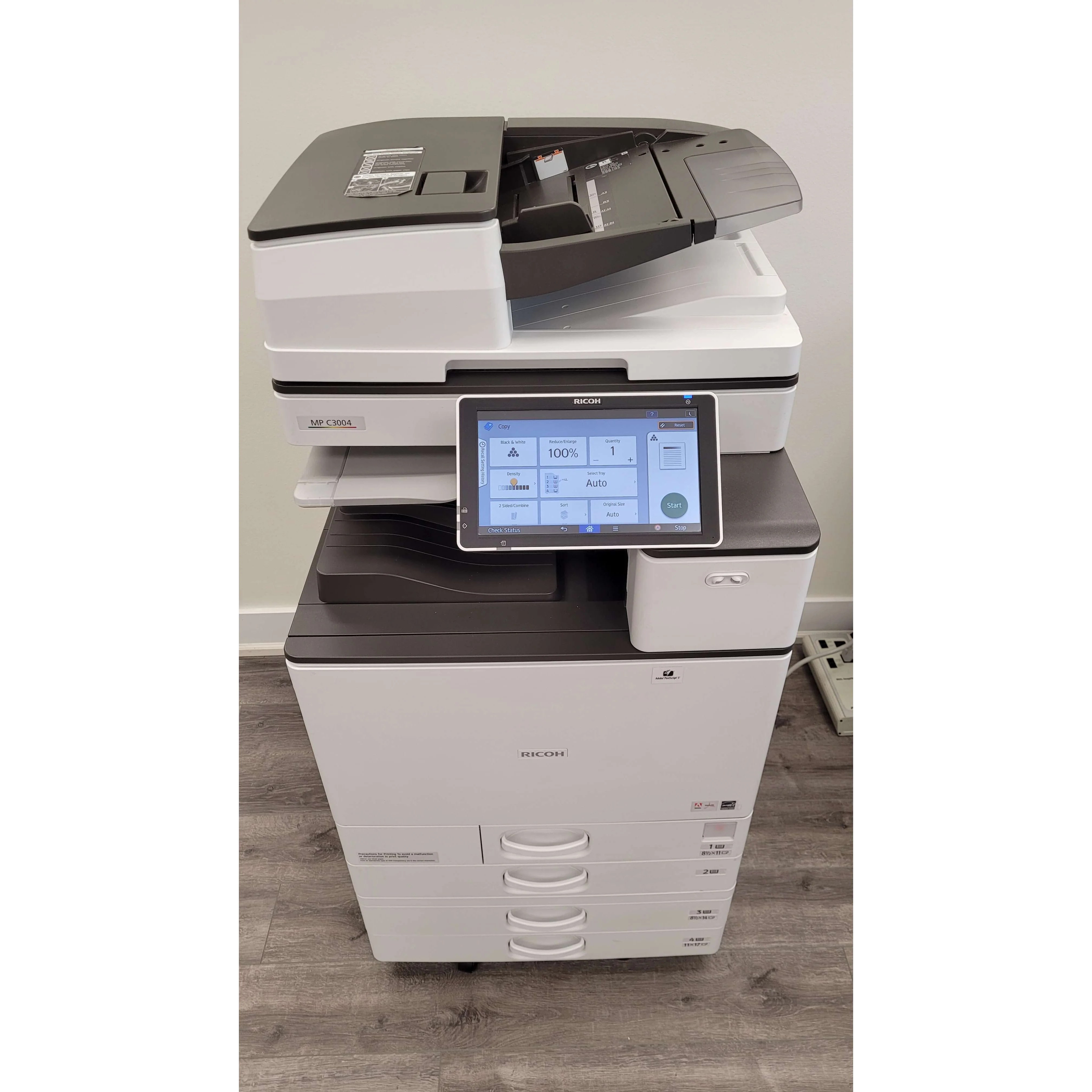 Ricoh Mp C4504ex Multifunction Color Laser Copier Multifunction A3