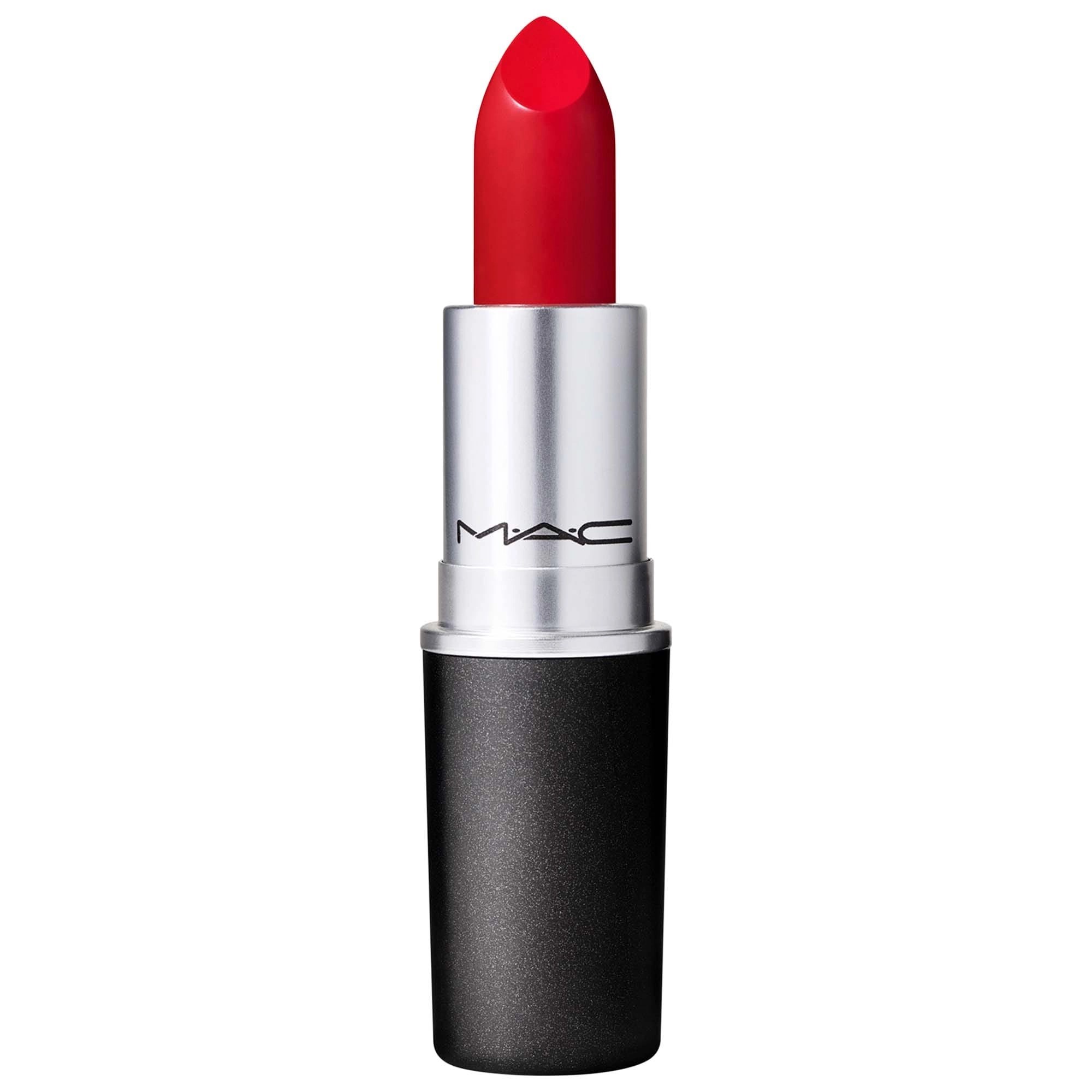 MAC Cosmetics Matte Lipstick in Russian Red – Intense Bluish-Red, Matte  Finish - Maplefresh