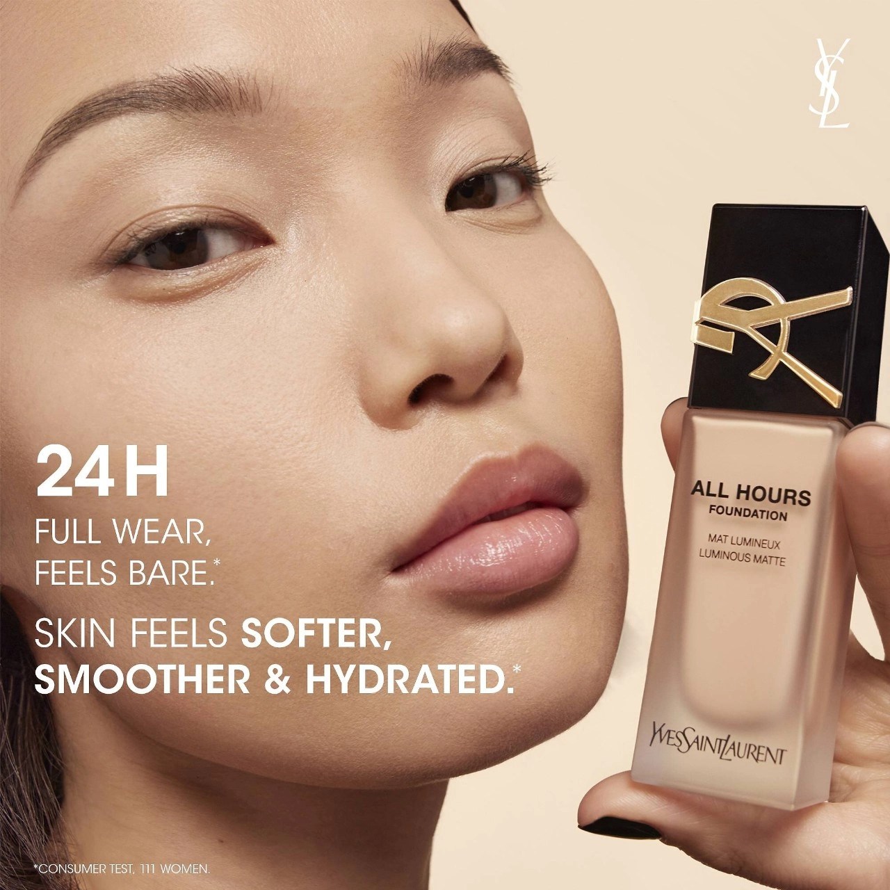 ファンデーション Yves Saint Laurent ALL HOURS LN7 YSL オールアワーズ リキッド LN7をレビュー！クチコミ・評判を