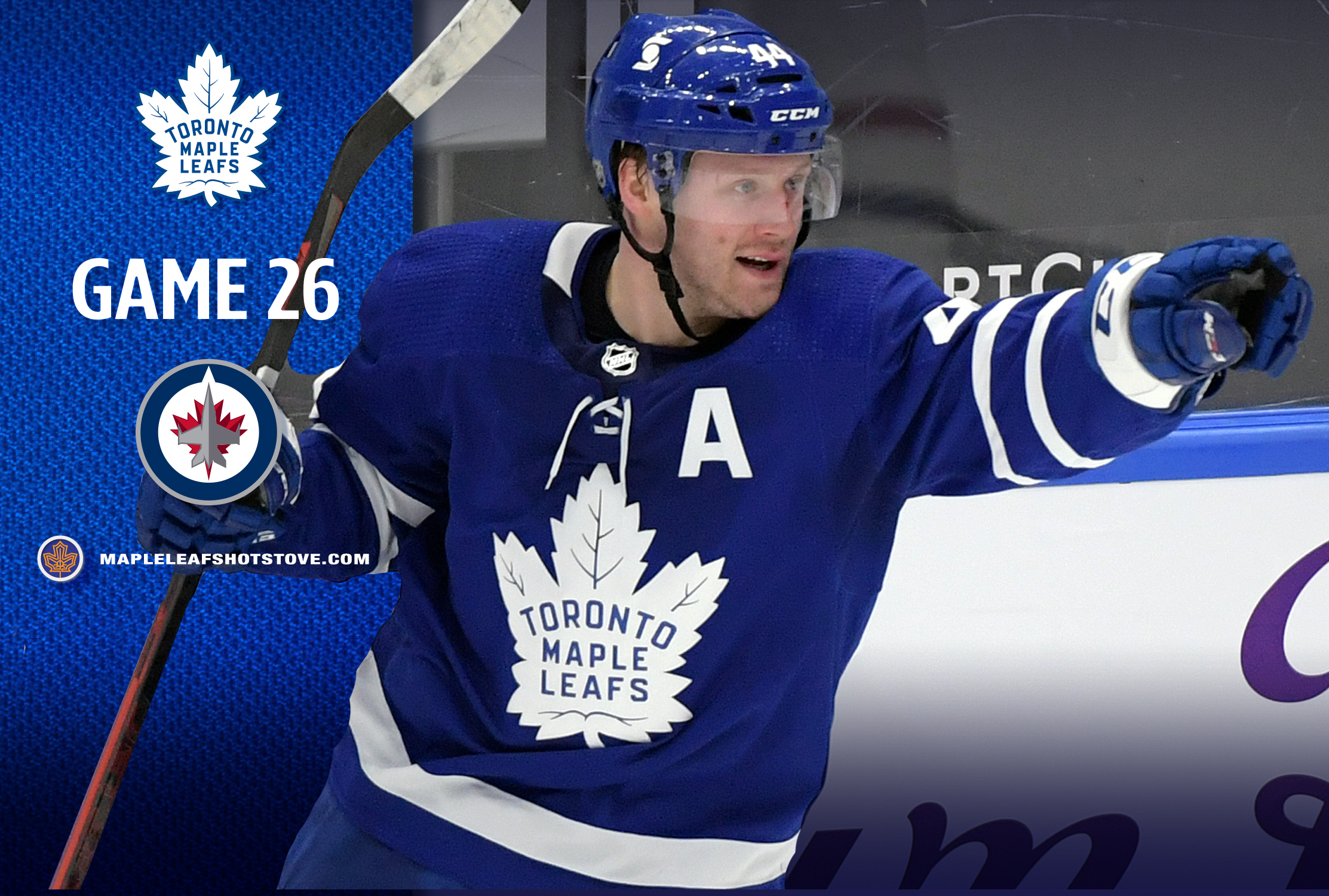 Toronto Maple Leafs At Winnipeg Jets Game 26 Preview Projected 2022 0100 GM 26 Jets 