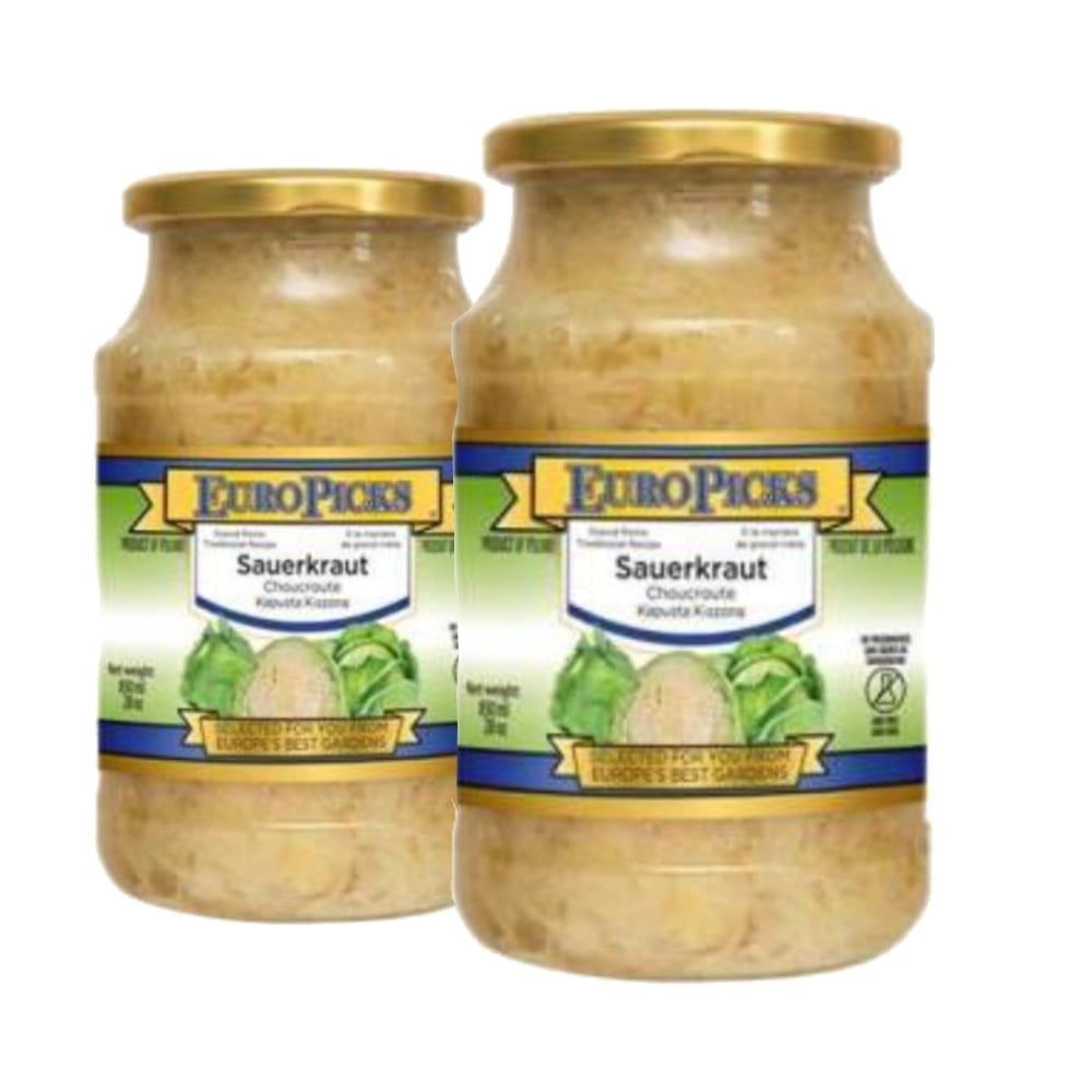 Europicks Sauerkraut 830ml (2pack) Maple Mart