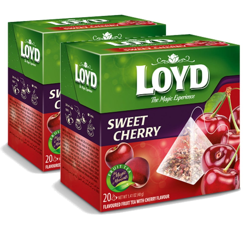 Loyd Herbal Fruit Tea Sweet Cherry 40g (2pack) Maple Mart