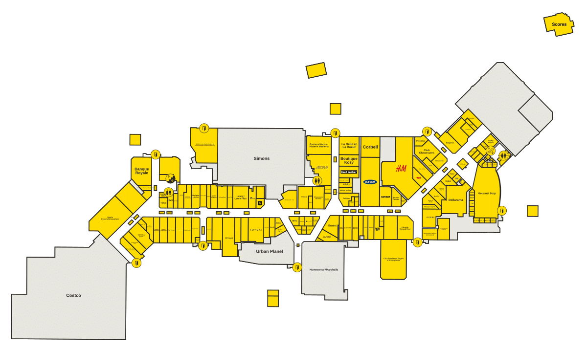 Metropolis At Metrotown Directory Map Les Promenades Gatineau Directory Map 