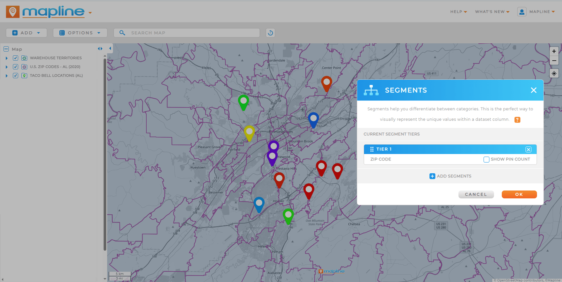 Territory Mapping Software Auto Generate Smart Territories How To Build A Territory Map With Mapline 