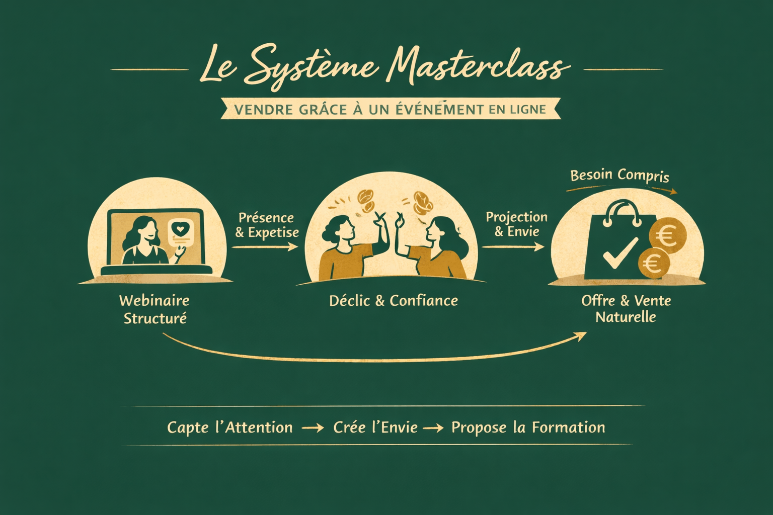 vendre ses formations en ligne grâce à la Masterclass