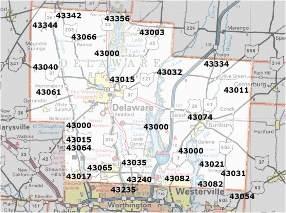 Zip Code Maps Ohio Zip Code Map Of Ohio 