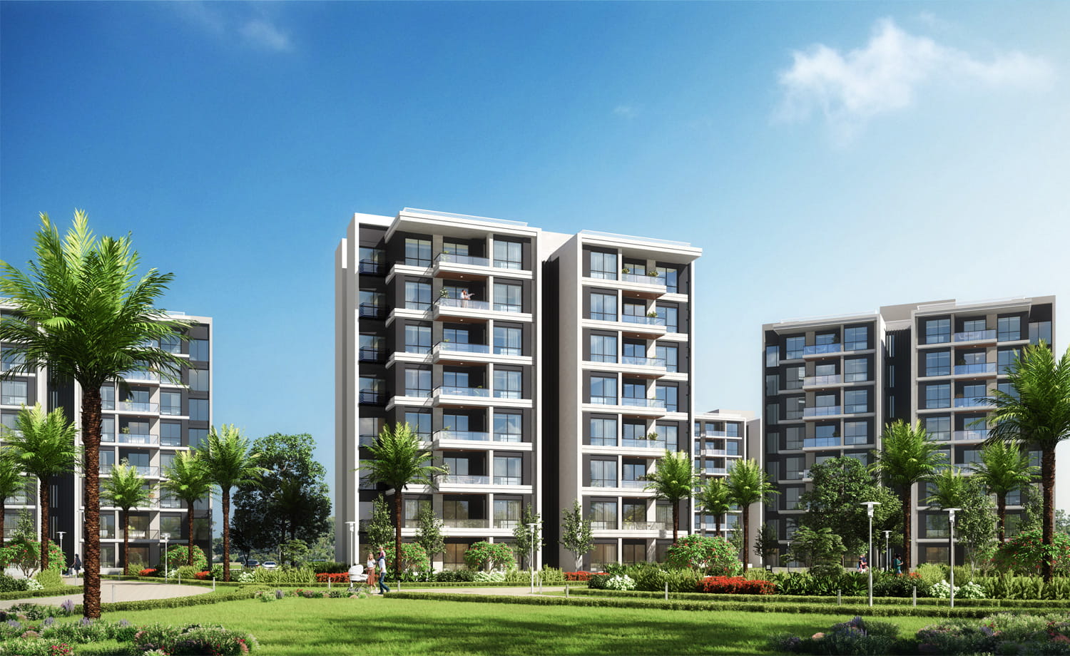 NOOR CAPITAL GARDENS Location TALAAT MOSTAFA GROUP Mapping Properties