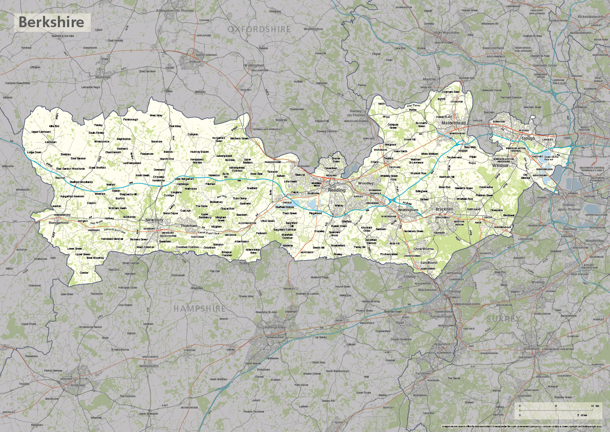Berkshire County Map Maproom Preview.