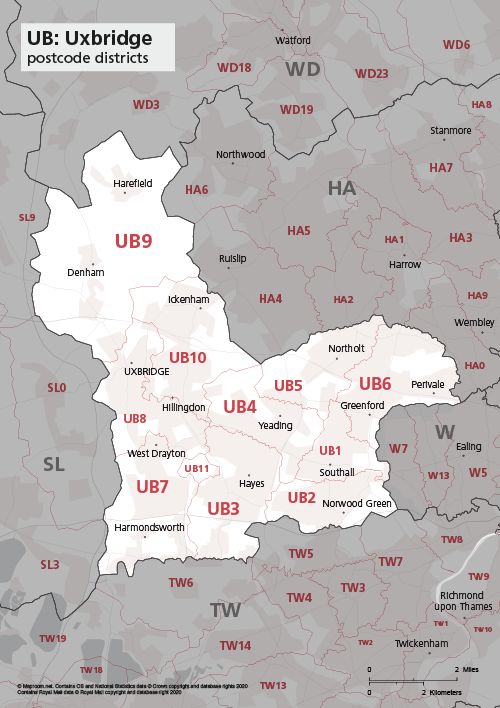Southall Postcode Map Ub Map Logic - Best Dark Patterns in High Resolution