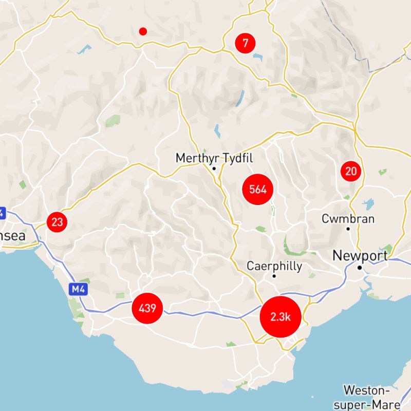 Postcode Clusters On Constituencies Map Base Maproom - Vintage Designs - Incredible Full HD Collection