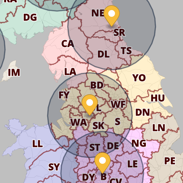Brilliant New Tools Including 3d Maps Multiple Radii Drawing Tools Postcodes Mapping Preview 