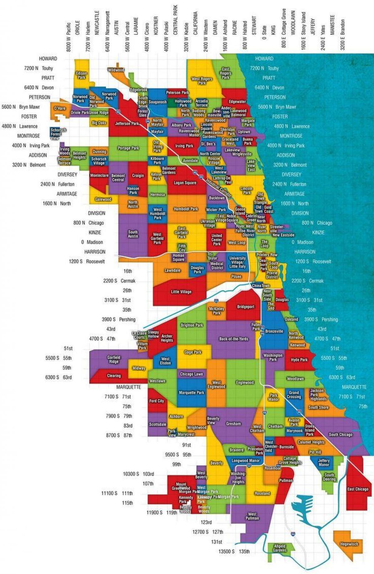Map Of Chicago North Suburbs Chicago Suburbs Map 