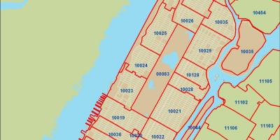 Manhattan Zip Code Map Pdf Oconto County Plat Map Manhattan Zip Code Map 