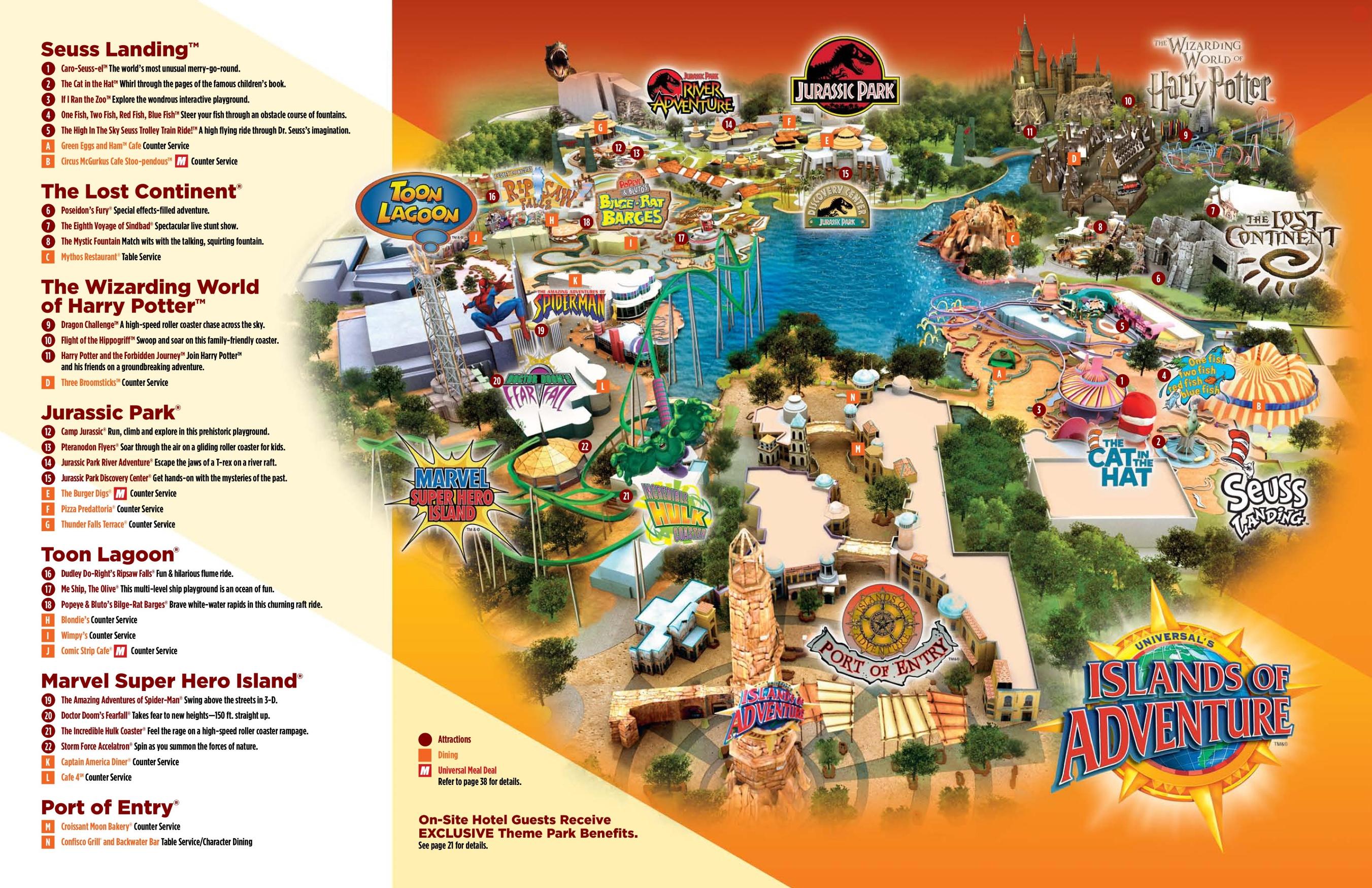 Harry Potter World Disney Map The Wizarding World Of Harry Potter Harry Potter World Map 