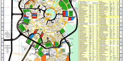 University Of Central Florida Campus Map University Of Central Florida Ucf Campus Map 