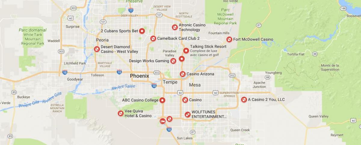 Phoenix Area Casinos Map Phoenix Rising FC S Stadium Renamed Casino Phoenix Casinos Map 