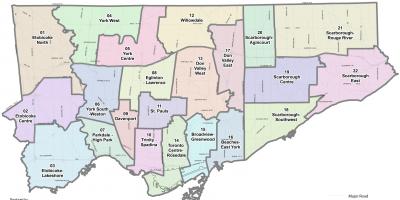 Toronto Canada Zip Code Map Tdsb Map 