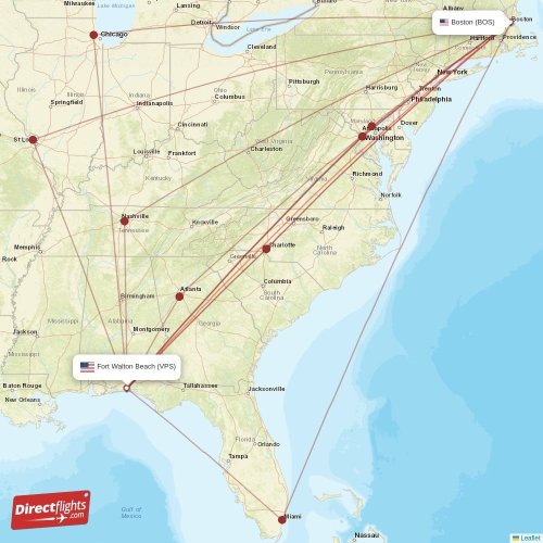 Direct Flights From Boston To Miami BOS MIA Com BOS VPS 