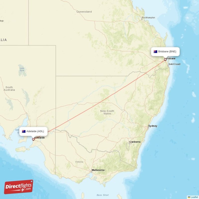 Direct Flights From Brisbane To Adelaide BNE ADL Com BNE ADL 