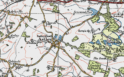 Astley Photos Maps Books Memories Francis Frith Astley 1920 Pop628145 Index Map 