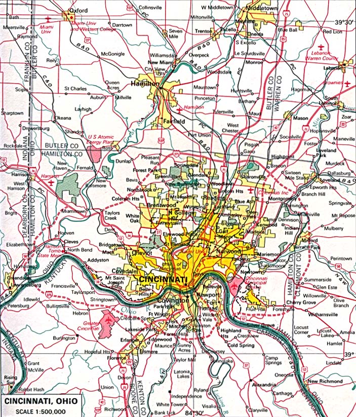 Ohio Maps Perry Casta Eda Map Collection UT Library Online Cincinnati 
