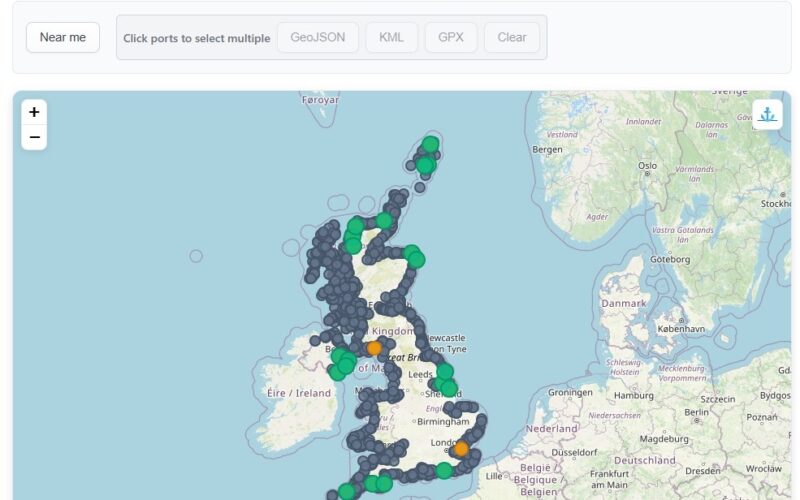 Global Mushroom Foraging Map February 11 2026 UK Ports Map 800x500 