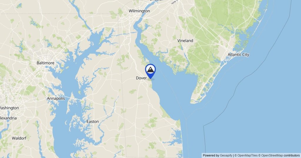 Interactive Elevation Map Of Delaware Mapscaping Com Delaware Elevation Featured 1024x538 